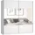 Home Affaire Schwebetürenschrank HOME AFFAIRE "Beta Schiebetürenschrank Kleiderschrank Wäscheschrank", weiß, B:220cm H:210cm T:61cm, FSC-zertifizierter Holzwerkstoff, Schränke, Schwebetürenschrank, mit Spiegel, INKLUSIVE kompletter Innenausstattung, Metallgriffe