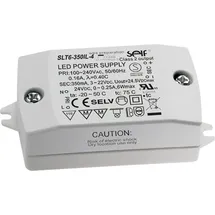 SELF ELECTRONICS SLT6-500IL-4 LED-Treiber Konstantstrom 6W 500mA 3 - 12 V/DC Montage auf entflammbaren Oberflächen