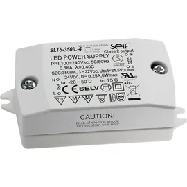 SELF ELECTRONICS SLT6-500IL-4 LED-Treiber Konstantstrom 6W 500mA 3 - 12 V/DC Montage auf entflammbaren Oberflächen