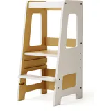 Kid’s Concept Lernturm 42 x 45 x 90 cm Holz grau/weiß