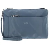 Picard Kosmetiktasche Umhängetasche Switchbag Cosmetic Pouch Wintersky blaugrau - Blau