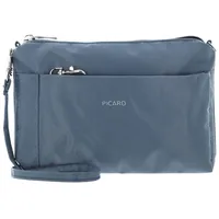 Picard Kosmetiktasche Umhängetasche Switchbag Cosmetic Pouch Wintersky blaugrau - Blau