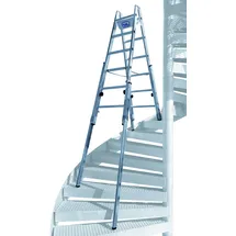 Iller-Leiter Iller Treppenhausleiter 2 x 6 Sprossen