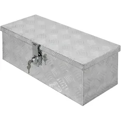 Alu Transportbox Werkzeugbox Transportkiste Werkzeugkasten Truckbox 57x22x19 cm