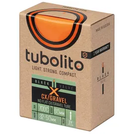 Tubolito X-tubo CX/Gravel – 700c/30 Zoll – 60-mm-Ventil – Schwarz