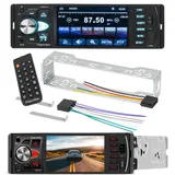 Krüger&Matz Kruger&matz Bluetooth 4"-autoradio Mit Aux-anschluss Und Rückfahrkamera (1 Din)