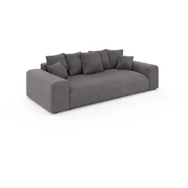 Home Affaire Big-Sofa Polyester 3-Sitzer Grau