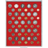 LINDNER Das Original Münzbox Standard für 5 DM-Kursmünzensätze