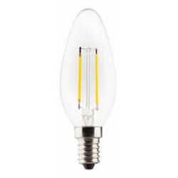 Müller Licht LED Kerzenlampe 2W (25W) E14 827 NODIM