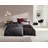 Mako-Satin anthrazit 200 x 200 cm + 2 x 80 x 80 cm