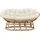 VCM ebuy24 Mamasan Liebesnest, Loungesessel natur.