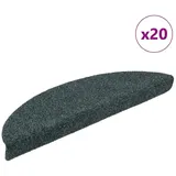 vidaXL Stufenmatten Selbstklebend 20 Stk. Grün 56x17x3 cm