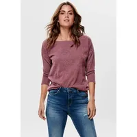 Only 15177776 Top (Kleidung) Runder Halsausschnitt 3/4 Ärmel Elastan,