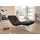 W.Schillig Relaxliege daily dreams Polyester 75 x 91 x 170 cm braun mit Kissen