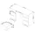 Akord Furniture Factory IP0PBIUSONA11, Gerade, Rechteckige Form, Matt, Eichenfarben, 6 Schubladen 500 mm | Hellbraun