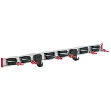 Bruns Gerätehalter Aluminium 75 cm rot