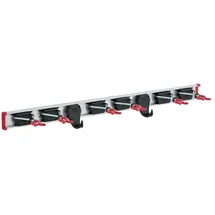 Bruns Gerätehalter Aluminium 75 cm rot