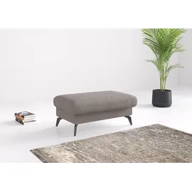 sit&more Stauraumhocker Morris Jubi 103 x 44 x 69 cm Polyester Grau/Taupe