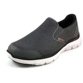 SKECHERS Slipper Slipper Kunstleder/Mesh - Grau Gr.: 42