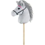 Lena Steckenpferd Hobby Horsing grau - Stockpferd 70 cm, ab 3 Jahren