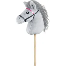 Lena Steckenpferd Hobby Horsing grau - Stockpferd 70 cm, ab 3 Jahren