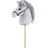 Lena Steckenpferd Hobby Horsing grau - Stockpferd 70 cm, ab 3 Jahren