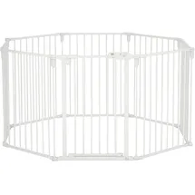 PawHut Welpenauslauf mit Tür klappbar 8 Paneele