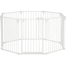 PawHut Welpenauslauf mit Tür klappbar 8 Paneele