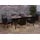 MCW Esszimmerstuhl Littau Leder braun 6er Set
