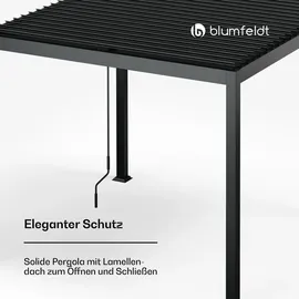 Blumfeldt Pavillon 3 x 3 m Schwarz