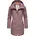 Übergangsjacke leichte Jacke lang mit Kapuze Mauve24 L L