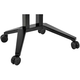 Legamaster MOTION MS-12S Rollstativ mit elektrischer Höhenverstellung, max. 98 Zoll, Starr, Schwarz