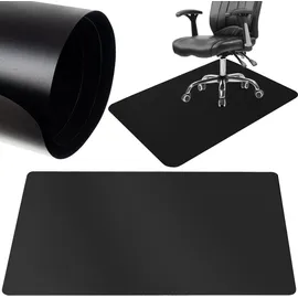ruhhy Bürostuhlunterlage Bodenschutzmatte 100x140cm Universal 21789, Farbe:Schwarz