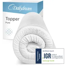 DAILYDREAM Deluxe Memory Foam Topper 140 x 200 cm