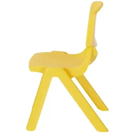 Möbel Kraft Kinderstuhl 33 x 36 x 53 cm gelb