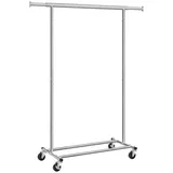 Songmics HSR13S Kleiderständer 132 x 45 x 160 silber