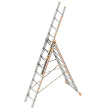 Layher Allzweckleiter Topic 1040 3 x 8 Sprossen