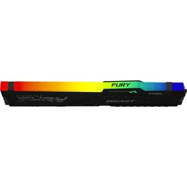 Kingston FURY Beast DDR5 6000MT/s RGB 32GB Modul (1x32GB) CL36 Schwarz KF560C36BBEA-32