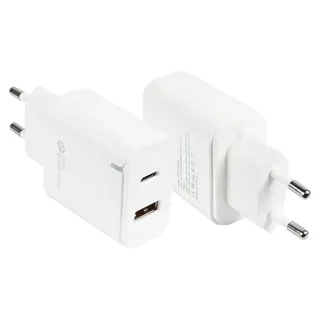 Good Connections GoodConnections Charger 20W 2-Port USB-C/A PD Weiß