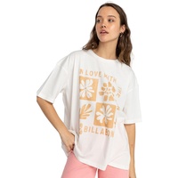 BILLABONG In Love With The Sun T-Shirt für Frauen Weiß