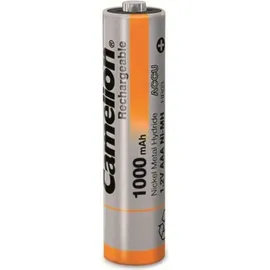 Camelion Akku AAA HR03 1,2V 1000mAh Micro NiMH 1,2 V 1000 mAh, 4 Stück -