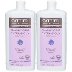 Cattier Shampoo Extra-Mild Bio Täglicher Gebrauch
