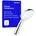 Universal Duschkopf Duschbrause mit 3 Strahlarten Rain Intense Rain Soft Rain rund Ø mm Brausekopf reinigungsfreundlich Chrom/Weiß