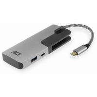 ACT AC7052 Notebook-Dockingstation - Portreplikator USB 3.2 Gen 1 (3.1 Gen 1) Type-C
