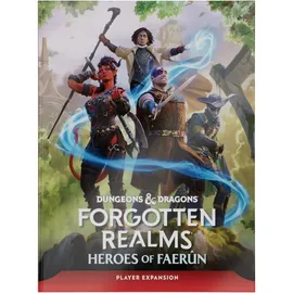 Dungeons & Dragons – Forgotten Realms: Heroes of Faerun | Spielerleitfaden | Anleitung zur Erstellung von D&D-Charakteren (Englische Version)