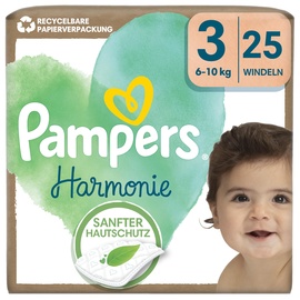 Pampers Harmonie Baby Windeln Größe 3, 25 Windeln, 6kg-10kg