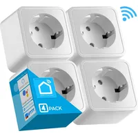 Echos Smart WLAN Steckdose 4er Pack 16 a Ausgangsleistung