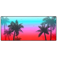 Cherry Xtrfy GP5 Miami XL Gaming Mauspad, 920x400mm, Palmen-Motiv blau/rot (GP5-XL-MIAMI)