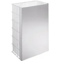 Wagner-Ewar Abfalleimer 60 l Silber