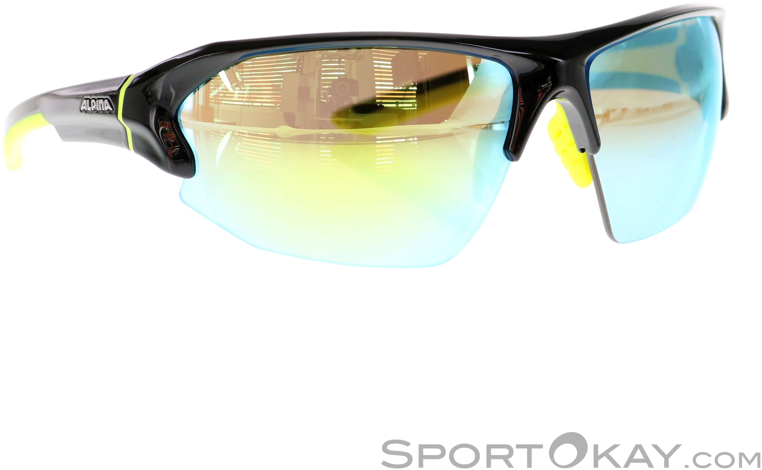 Alpina Lyron HR Sonnenbrille-Gelb-One Size